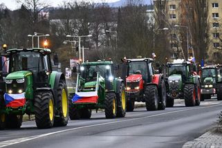 Kvůli protestu zemědělců hrozí v Praze kolaps. Pracujte z domova, vyzývá obyvatele magistrát - Novinky